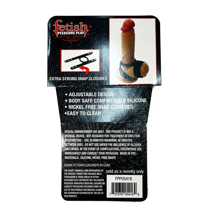 Fetish Pleasure Play Medium Dual Enhancer Cage Castle Megastore Female Sex Toys