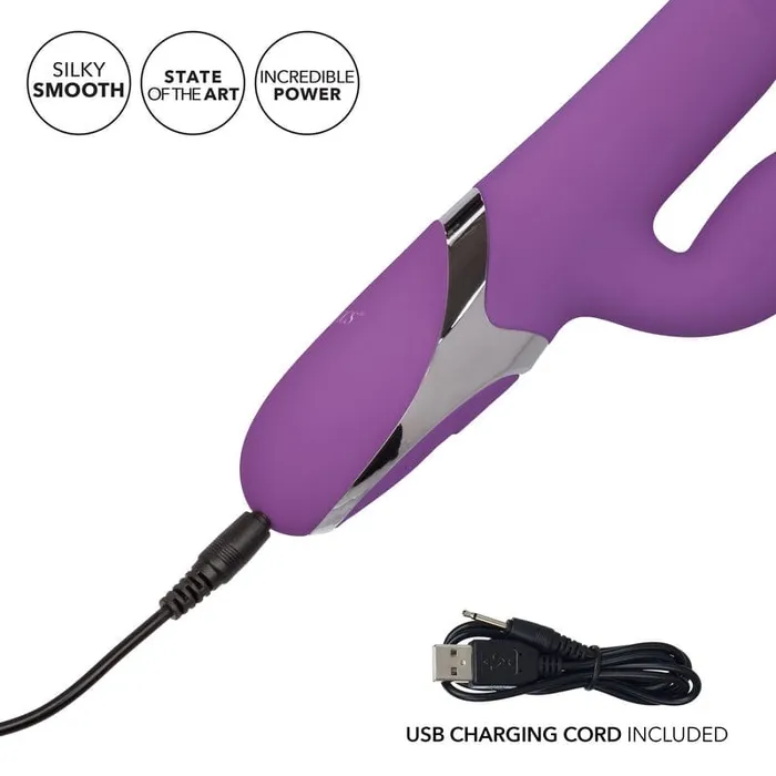 CALEXOTICS Female Sex Toys Calexotics Enchanted Kisser Rabbit Vibrator