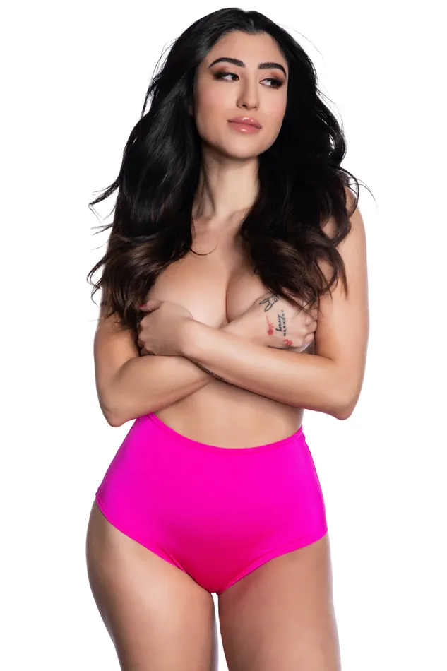 Midnight Ballerina Vibrators High waisted Lycra Shorts