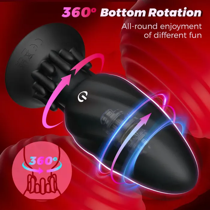 Male Sex Toys Xinghaoya Xinghaoya Rotating Vibrating Anal Plug