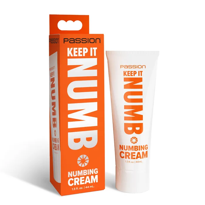 Passion Lubricants Keep it Numb Numbing Cream Male Sex Toys