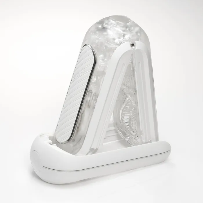 Tenga Male Sex Toys White Flip Zero Gravity Vibrating Masturbator