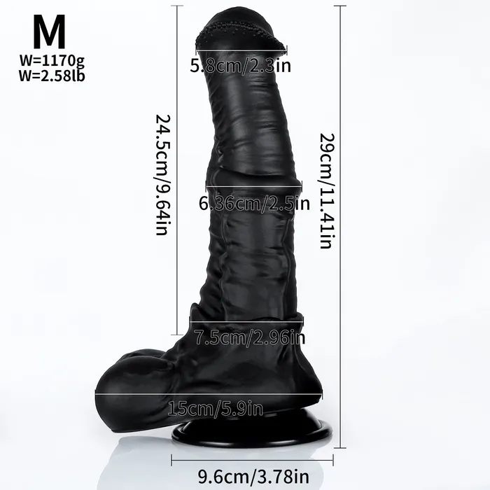 Domlust Anal Huge Horse Dildo Anal Butt Plug Prostate Massager Lifelike Monsterdildo Big Suction Cup Sex Toy