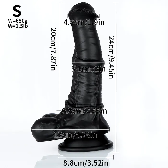 Domlust Anal Huge Horse Dildo Anal Butt Plug Prostate Massager Lifelike Monsterdildo Big Suction Cup Sex Toy