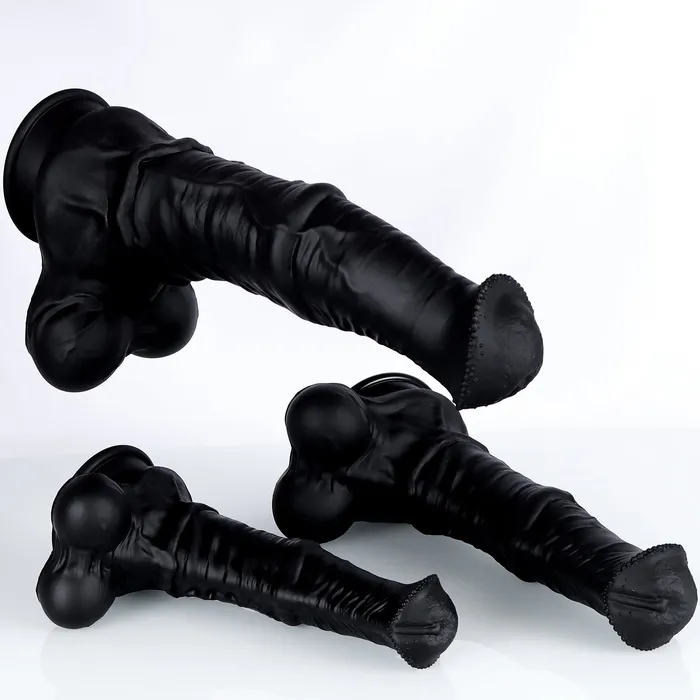 Domlust Anal Huge Horse Dildo Anal Butt Plug Prostate Massager Lifelike Monsterdildo Big Suction Cup Sex Toy