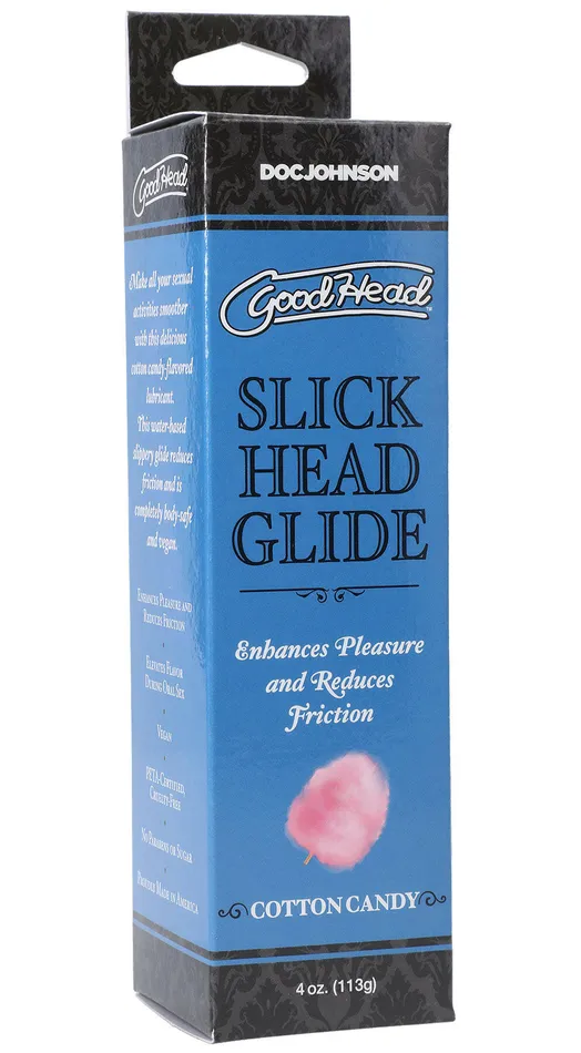 Holiday Blowout Sale Enhancers Goodhead Slick Head Glide Cotton Candy 4 Oz