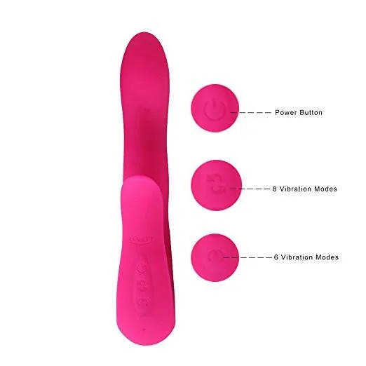 Levett Abby Premium Soft Silicone Gspot 3 Motors Massager Levett Female Sex Toys