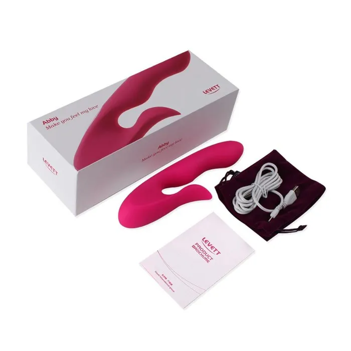 Levett Abby Premium Soft Silicone Gspot 3 Motors Massager Levett Female Sex Toys