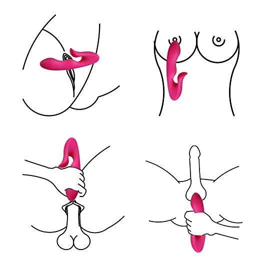Levett Abby Premium Soft Silicone Gspot 3 Motors Massager Levett Female Sex Toys