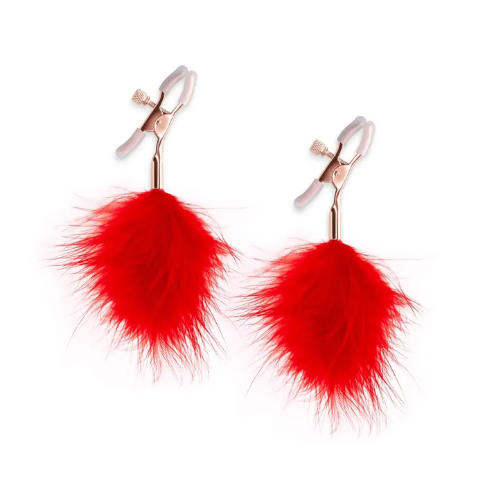 nsnovelties Bound Nipple Clamps F1 Red Vibrators