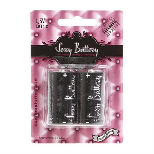 Sexy Batteries Enhancers Sexy Battery LR14 C 2 Pack